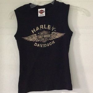 Harley Davidson sleeveless T